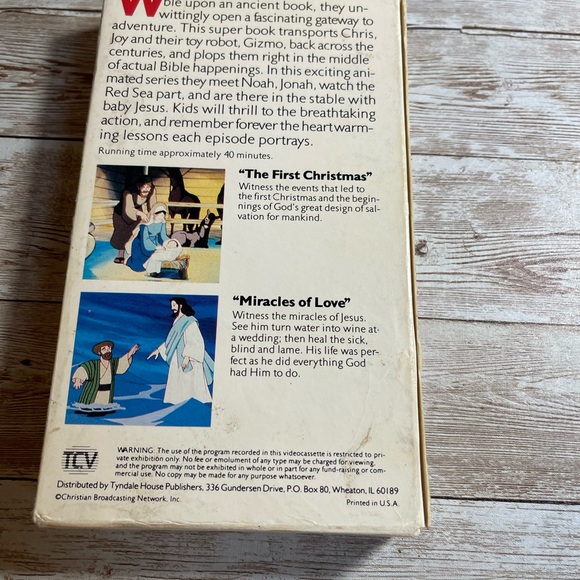 Superbook Special Christmas Volume VHS - Picture 2 of 3